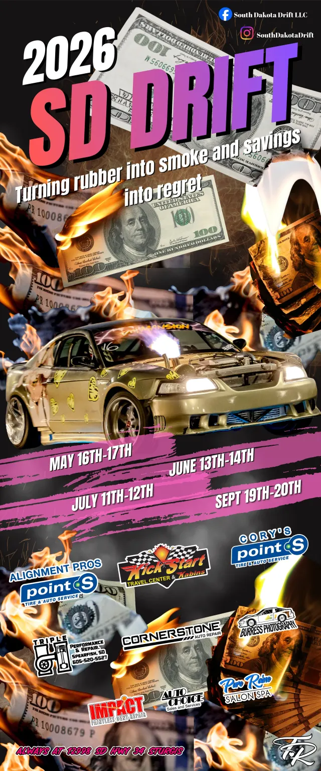 2026 SD Drift season flyer
